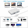 Picture of USB-C Type-C Thunderbolt 3 to DVI HDMI VGA USB 3.0 Adapter For Apple Macbook Pro