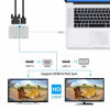 Picture of USB-C Type-C Thunderbolt 3 to DVI HDMI VGA USB 3.0 Adapter For Apple Macbook Pro