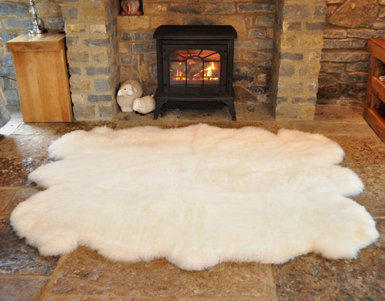 Picture of Sheepskin Rug Lambskin Rug Large Size Wool Sexto