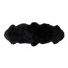 Picture of 100% Genuine Sheepskin Rug Lambskin Rug Wool Double L Black