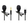 Picture of Clip-on Lapel Mini Lavalier Mic Microphone 3.5mm/Type C Mobile Phone PC Recording