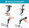 Picture of Microphone Suspension Boom Arm Desktop Stand Mic Holder Camera Compatible