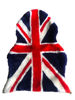 Picture of Genuine Sheepskin Rug Lambskin Rug Red Blue Union Jack Britain UK Flag Design
