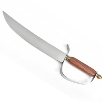 Picture of Champagne Sparkling Wine Bottle Opener Champagne Saber Sabrage  Stainless Blunt blade & Wooden handle