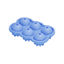 Picture of Silicone Ice Cube Trays Combo Round Ice Ball Spheres Ice Cube Tray Mold Light Blue