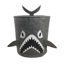 Picture of Felt Basket Shark Design Storage Basket Toy Storage Organiser Collapsible Felt Laundry Hamper for Kids Toys Baby Laundry Home Decor