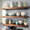 Picture of Wall Shelf Book Kitchen Storage Board Holder Bookshelf Kitchen Display Rack Bracket Decor 20cm