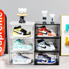 Picture of Premium Sneaker Acrylic Display Shoe Box Storage Case Clear  Side Open  Stackable