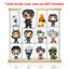 Picture of Acrylic Display Case for Funko Pop! Vinyl Harry with Sword of Gryffindor and Basilisk Fang 3.75 Inch Compatible 12 Slots Wall Mount Dust Proof Glue Free