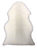 Picture of Natural Sheepskin rug Lambskin Shorn Baby Rug Camping underlay White