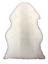 Picture of Natural Sheepskin rug Lambskin Shorn Baby Rug Camping underlay White
