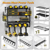 Picture of Power Tool Rack Organizer - Heavy Duty Drill Holder Wall Mount, 4 Layers