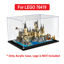 Picture of Acrylic Display Case for LEGO 76419 Harry Potter Hogwarts Castle and Grounds Figure Storage Box Dust Proof Glue Free