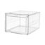 Picture of 5 X Premium Sneaker Acrylic Display Shoe Box Storage Case  Side Open Clear  Stackable