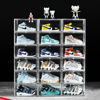 Picture of 5X Premium Sneaker Acrylic Display Shoe Box Storage Case Clear Side Open   Stackable