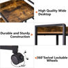 Picture of Mobile Printer Stand with Wheels Table Paper Shredder Stand Rack
