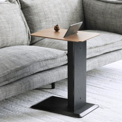 Picture of Natural oak Side Table Bed side Sofa Side