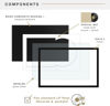 Picture of Vinyl Record Display Frame Wall Mount Record Album Frame with Acylic Front
