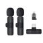 Picture of Dual Wireless Lavalier Microphone for Plug  Play with Lightning Receiver