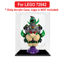 Picture of Acrylic Display Case for LEGO 72042 Super Mario Prince Florian & Castle Bowser Figure Storage Box Dust Proof Glue Free