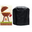 Picture of 58*77cm BBQ Cover for Outdoor Grill 210D Heavy Duty Grill Cover with Storage Bag