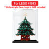 Picture of Acrylic Display Case for LEGO 41843 Icons Family Christmas Tree Figure Storage Box Dust Proof Glue Free