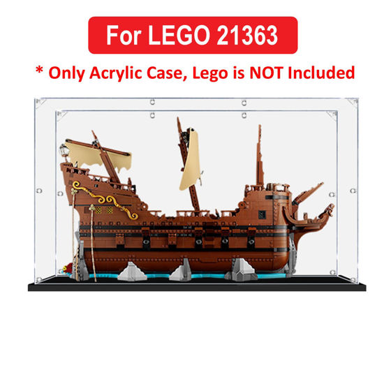 Picture of Acrylic Display Case for LEGO 21363 Ideas The Goonies Figure Storage Box Dust Proof Glue Free