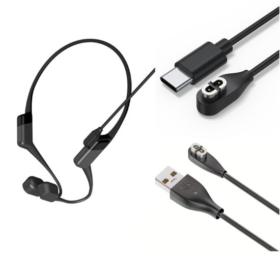 Picture of USB/Type C Magnetic Headset Charger Charging Base Cable Cord For Aftershokz Shokz AS800