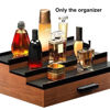 Picture of 3 Tier Wooden Cologne Perfume Display Stand Organizer Rack with Drawer Men Women