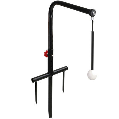 Picture of Golf Swing Trainer Aid Golf Practice Swing Groover Hitting Training Practice