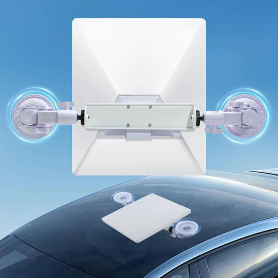 Picture of Car Vehicle Window Suction Cup Mount Roof Holder for Starlink Mini