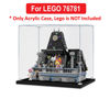 Picture of Acrylic Display Case for LEGO 76781 Wednesday & Enid's Dorm Room Figure Storage Box Dust Proof Glue Free