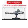 Picture of Acrylic Display Case for LEGO 75441 Star Wars Venator-Class Attack Cruiser Figure Storage Box Dust Proof Glue Free