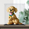 Picture of Acrylic Display Case for LEGO 11384 Icons Golden Retriever Puppy Figure Storage Box Dust Proof Glue Free