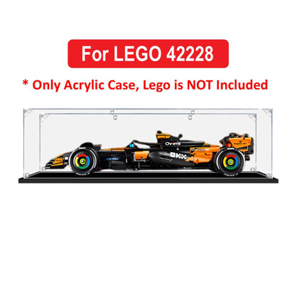 Picture of Acrylic Display Case for LEGO 42228 Technic McLaren MCL39 F1 Car Figure Storage Box Dust Proof Glue Free