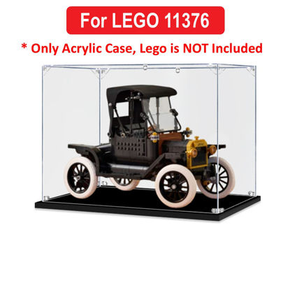 Picture of Acrylic Display Case for LEGO 11376 Icons Ford Model T Figure Storage Box Dust Proof Glue Free