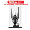 Picture of Acrylic Display Case for LEGO 11373 Icons Lord of The Rings Sauron Helmet Figure Storage Box Dust Proof Glue Free