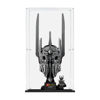 Picture of Acrylic Display Case for LEGO 11373 Icons Lord of The Rings Sauron Helmet Figure Storage Box Dust Proof Glue Free