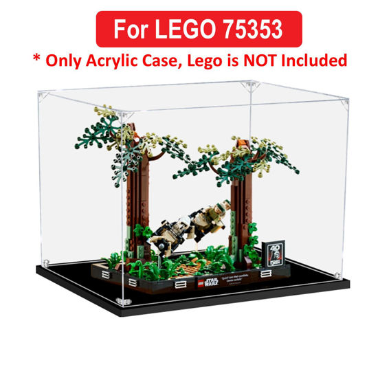 Picture of Acrylic Display Case for LEGO 75353 Star Wars Endor Speeder Chase Diorama