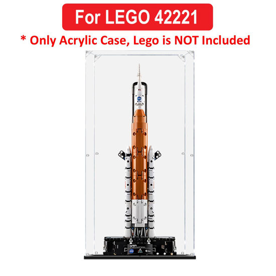 Picture of Acrylic Display Case for LEGO 42221 Technic NASA Artemis Space Launch System Rocket