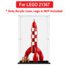 Picture of Acrylic Display Case for LEGO 21367 Ideas Tintin Moon Rocket