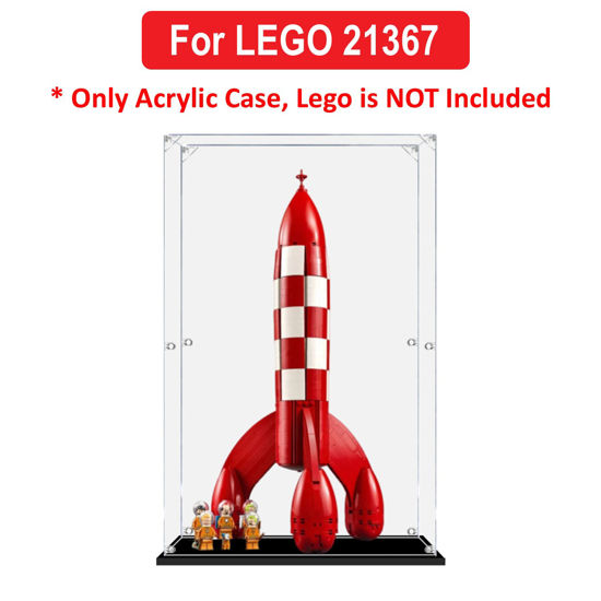 Picture of Acrylic Display Case for LEGO 21367 Ideas Tintin Moon Rocket