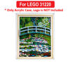 Picture of Acrylic Display Case for LEGO 31220 Art Claude Monet Bridge over a Pond of Water Lilies