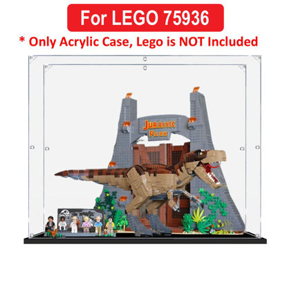 Picture of Acrylic Display Case for LEGO 75936 Jurassic World Jurassic Park T. rex Rampage