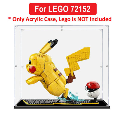 Picture of Acrylic Display Case for LEGO 72152 Pokémon™ Pikachu and Poké Ball