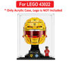 Picture of Acrylic Display Case for LEGO 43022 Editions Scuderia Ferrari HP Lewis Hamilton Helmet
