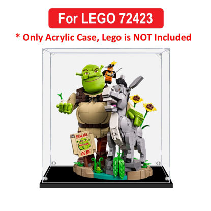 Picture of Acrylic Display Case for LEGO 72423 Shrek:Shrek Donkey and Puss in Boots