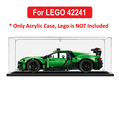 Picture of Acrylic Display Case for LEGO 42241 Technic Green Bugatti Chiron Pur Sport Hypercar