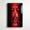 Picture of Wall Mount Display Frame for LEGO 42207 Technic Ferrari SF-24 F1 Car