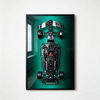 Picture of Wall Mount Display Frame for LEGO 42171 Technic Mercedes AMG F1 W14 E Performance